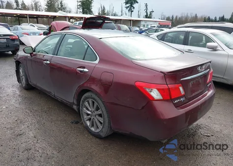 2008 Lexus Es 350 z USA, uszkodzony, nr VIN JTHBJ46G382175715